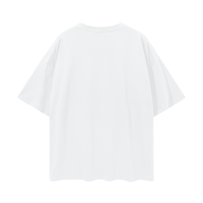 Camiseta deportiva oversize - Blanca