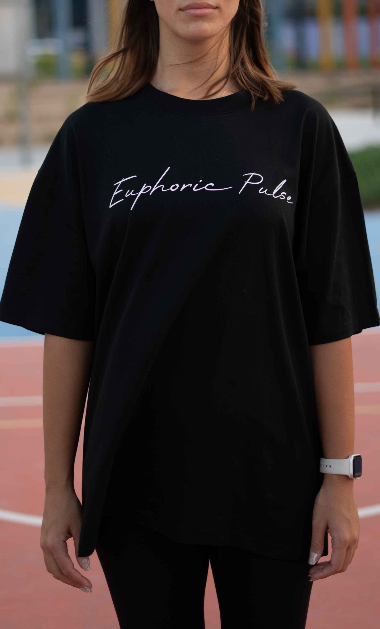 Active oversized t-shirt - Black